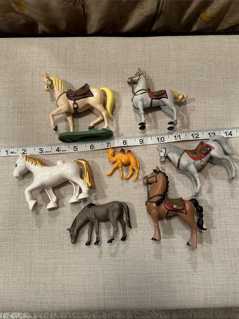 Assorted Vintage Toy Horses - Multicolor Disney Tangled and Duplo